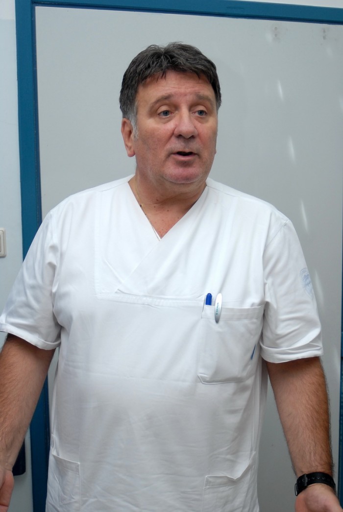 Pročelnik Službe kirurgije dr. Jaša Pavić