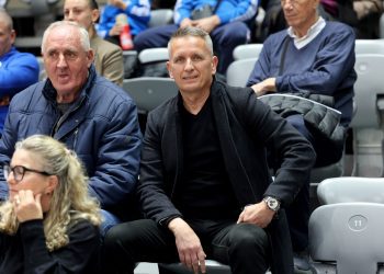 Zadar, 28.03.2024. - Dvorana Krešimira Ćosića na Višnjiku. 25. kolo AdmiralBet ABA lige KK Zadar - KK FMP Soccerbet
Na fotografiji: Edi Nadarević, novoizabrani direktor KK Zadra,
Foto: Zvonko KUCELIN/KK Zadar