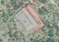 Čestica koju je Zadarska nadbiskupija tražila u razmjeni, a koja je upisana na Grad Zadar