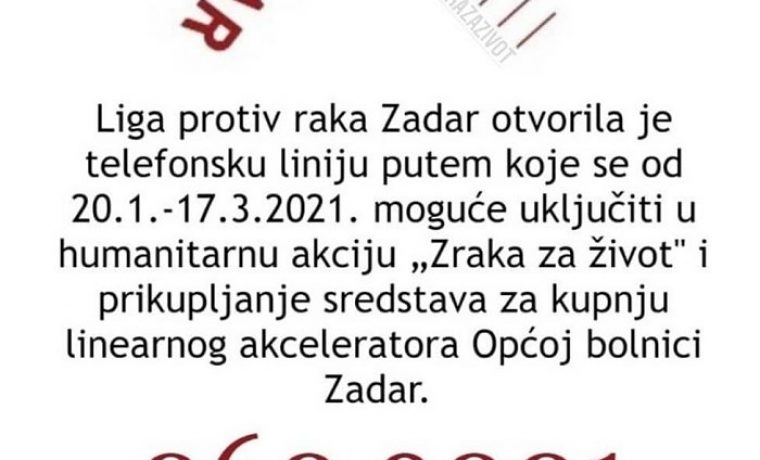 Foto: Liga protiv raka Zadar