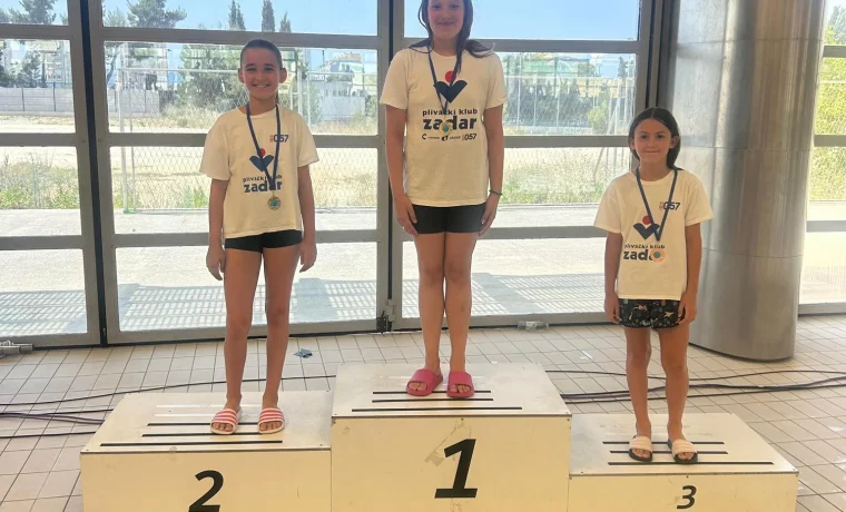 50m slobodno (Ž) – dodjela medalja 50m slobodno (Ž) - dodjela medalja