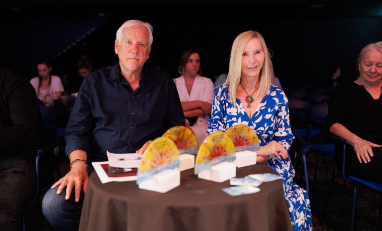 Davor Petrović ravantelj festivala i Vesna Benić umjetnička ravnateljica- foto Bojan Bogdanić Foto: PR
