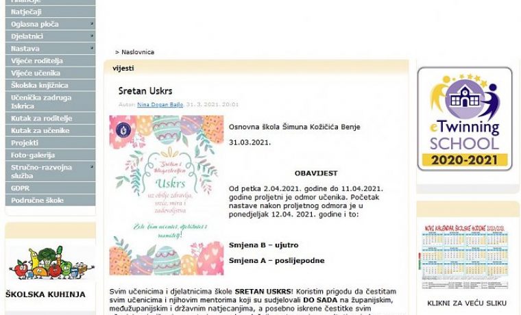 KOŽIČIĆA_BENJE_1617434678.jpg Foto: screenshot