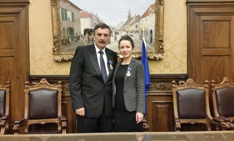Petar_Čovo_i_Mia_Viduka_1448201729.jpg Foto: Hrvatska udruga inovatora