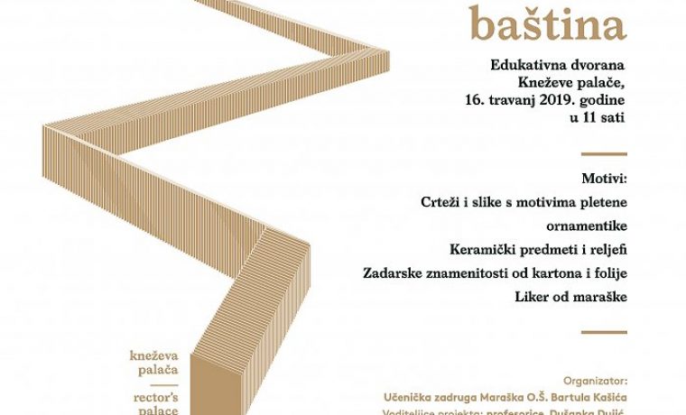 Zadarska_ba_tina_plakat_1555323861.jpg Foto: 057info