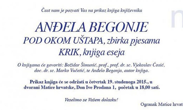 Foto: Matica Hrvatska Zadar