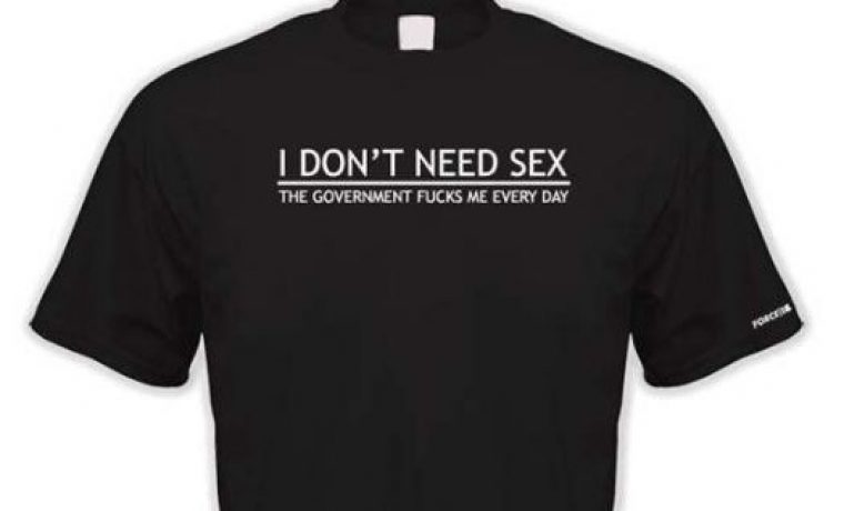idontneedsexgovernmentfucksme_1248965288.jpg Foto: Index