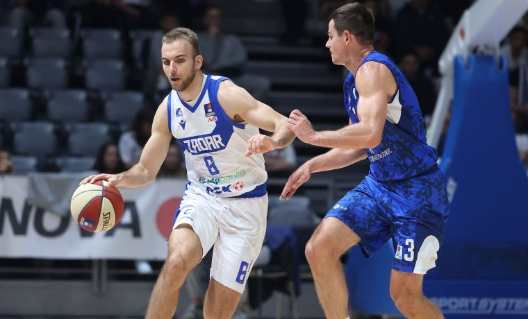 Zadar, 12.10.2024.. - Dvorana Krešimira Ćosića na Višnjiku. 4. kolo AdmiralBet ABA lige KK Zadar - KK Budućnost VOLI.
Foto: Zvonko KUCELIN/KK Zadar