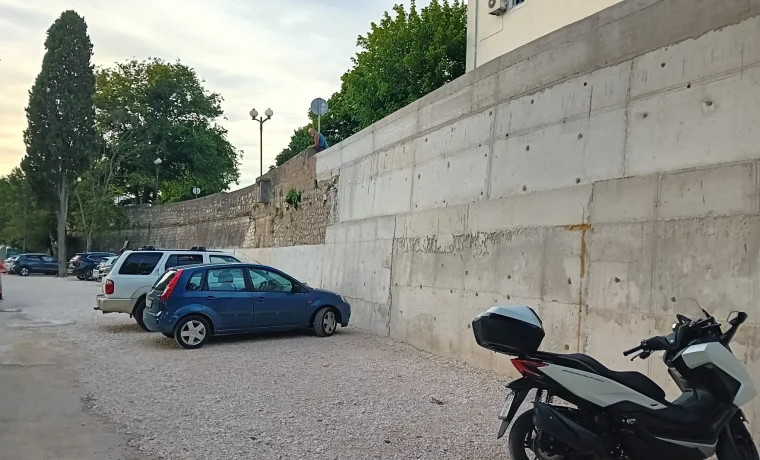 parking, bazen