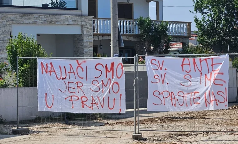 petrčane, transparenti