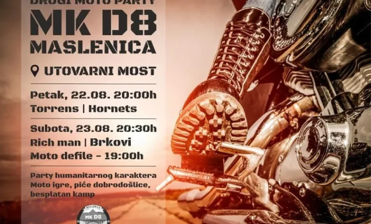 plakat_2_moto_party_D8_Maslenica Foto: PR