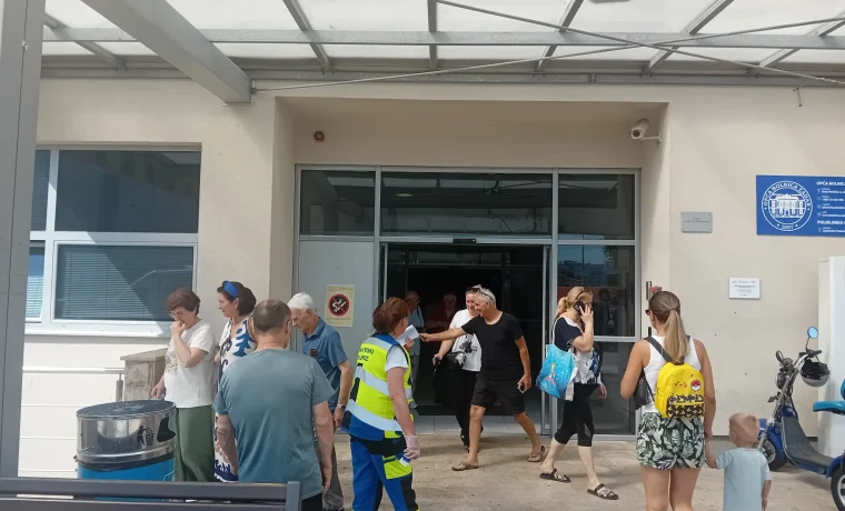 poliklinika, ulaz