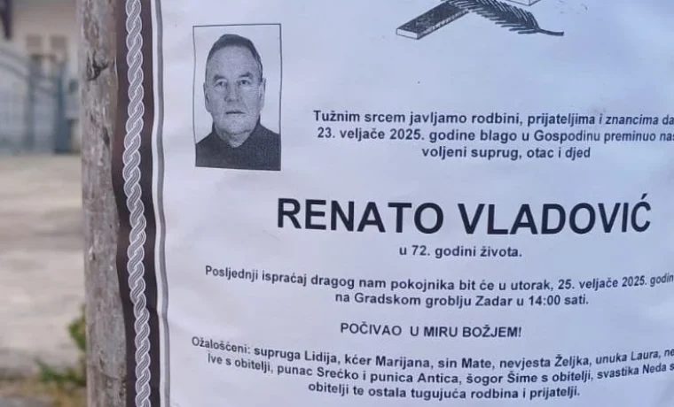 renato vladović, osmrtnica 1 renato vladović, osmrtnica 1
