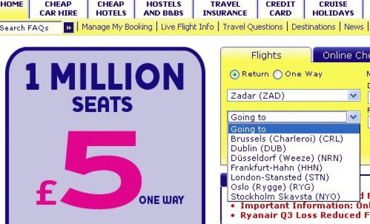 Foto: ryanair.com