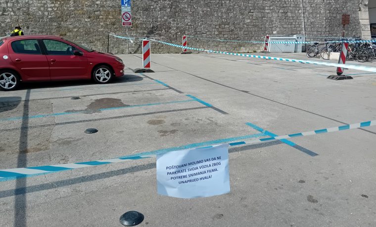 snimanje, parkiralište
