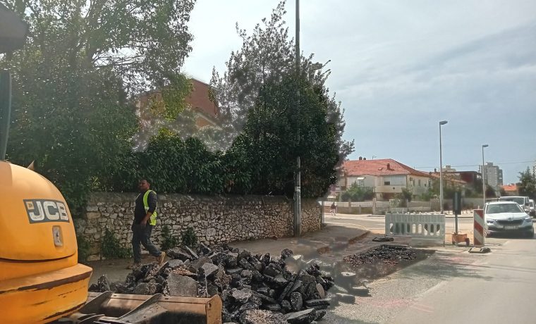 ulica franka lisice, radovi