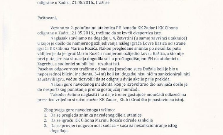 Foto: KK Zadar