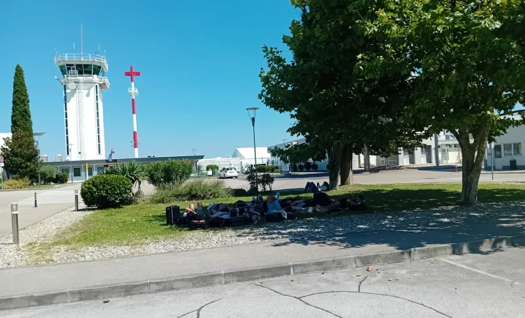 zračna luka, kontrola leta, putnici